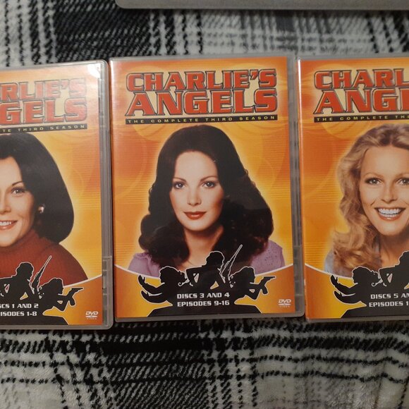 CHARLIE'S ANGELS COMPLETE 3 SEASON KATE JACKSON, JACLYN SMITH, CHERYL LADD DVD - Picture 15 of 16